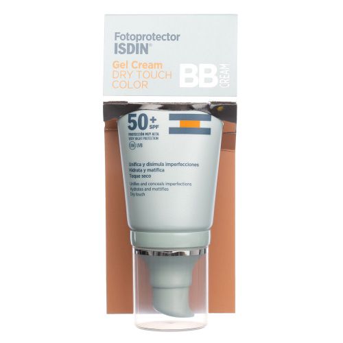 Fotoprotector Isdin Spf50+ Dry Touch Color Bb Cream