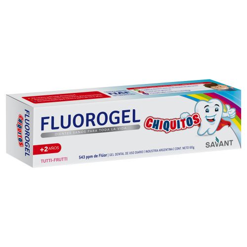 Fluorogel chiquitos gel dental para niños