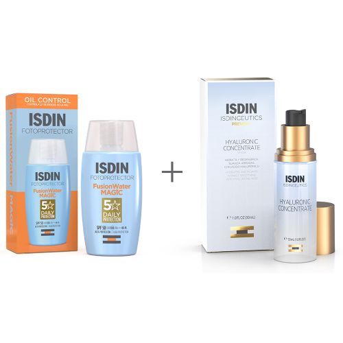 Isdin Combo Hyaluronic Concentrate + Fusion Water Magic