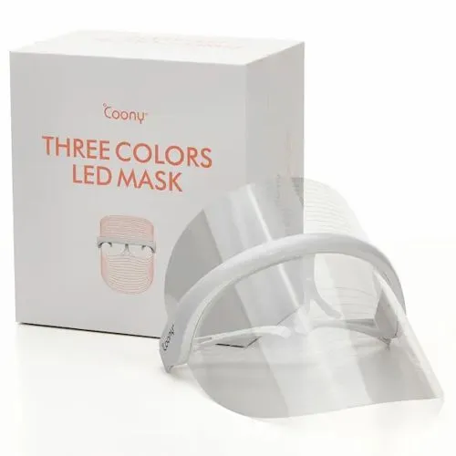Coony Three Colors Led Mask - Máscara De Fototerapia Led