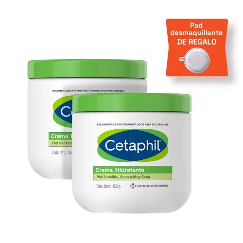 Pack 2 Cetaphil Crema Hidratante Corporal + Regalo!