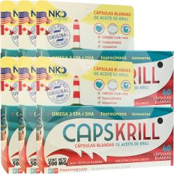 Combo 6 capskrill aceite de krill x 40 cápsulas