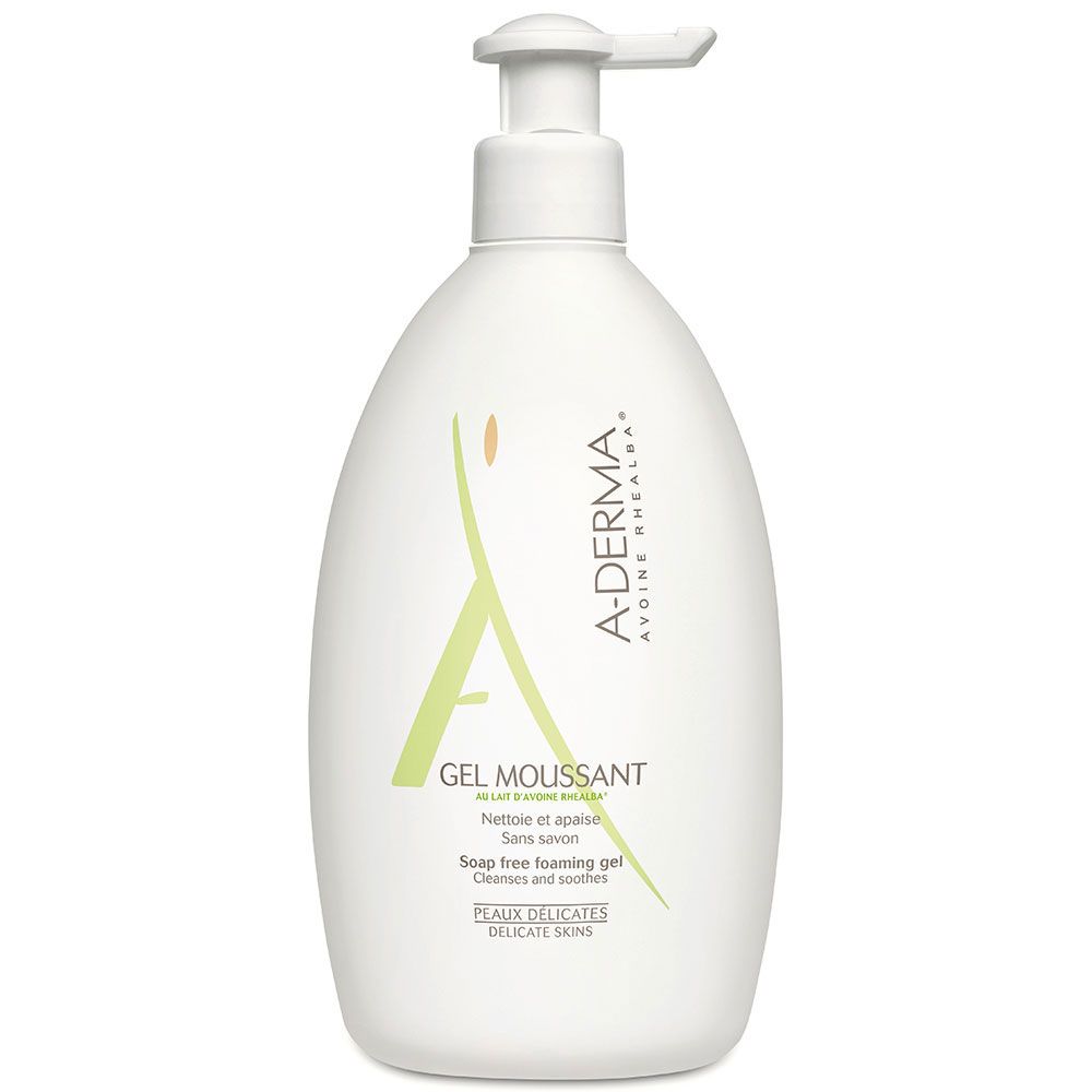 A derma dermopan líquido gel moussant apaisant