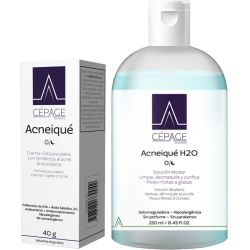 Acneiqué crema gel x 40g + acneiqué h20 x 250ml