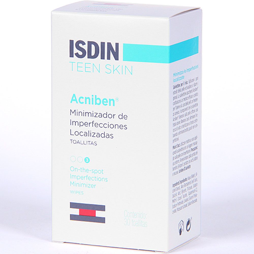 Acniben teen skin toallitas higienizantes x 30