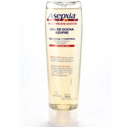 Asepxia gel de ducha azufre x 250ml