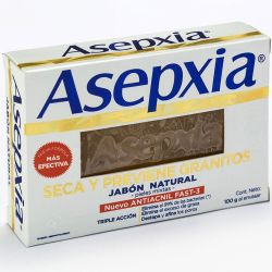 Asepxia jabón natural x 100 gramos