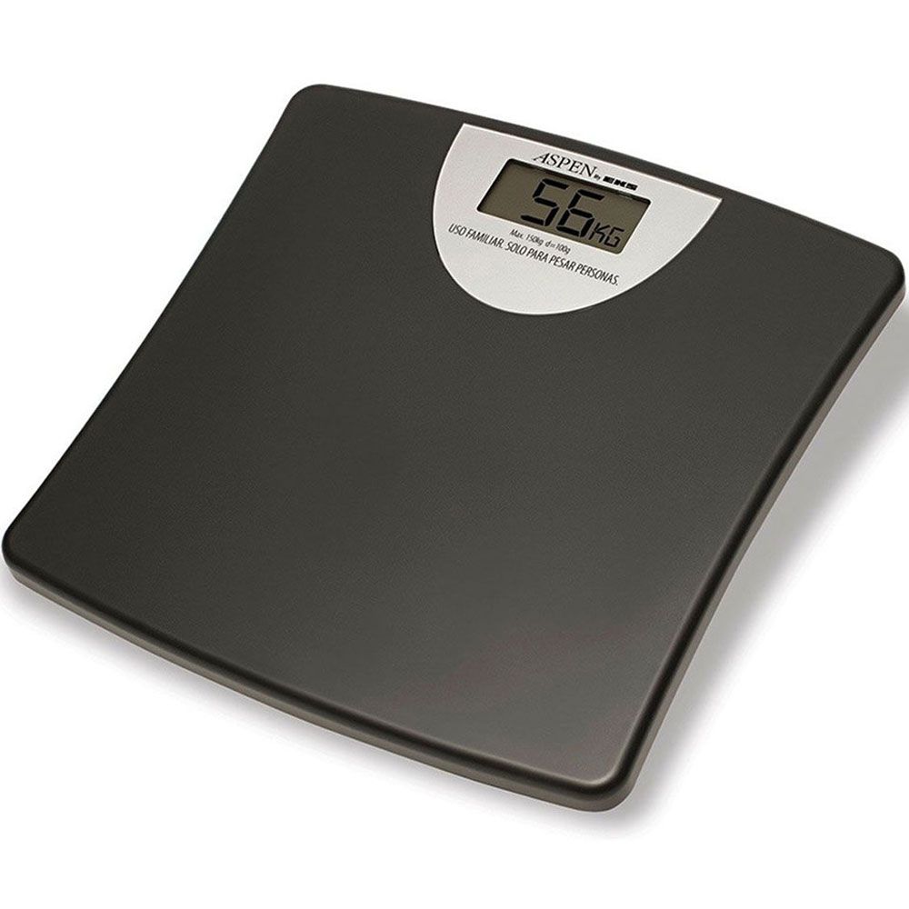 Aspen balanza digital slim negra eks 8873 sv