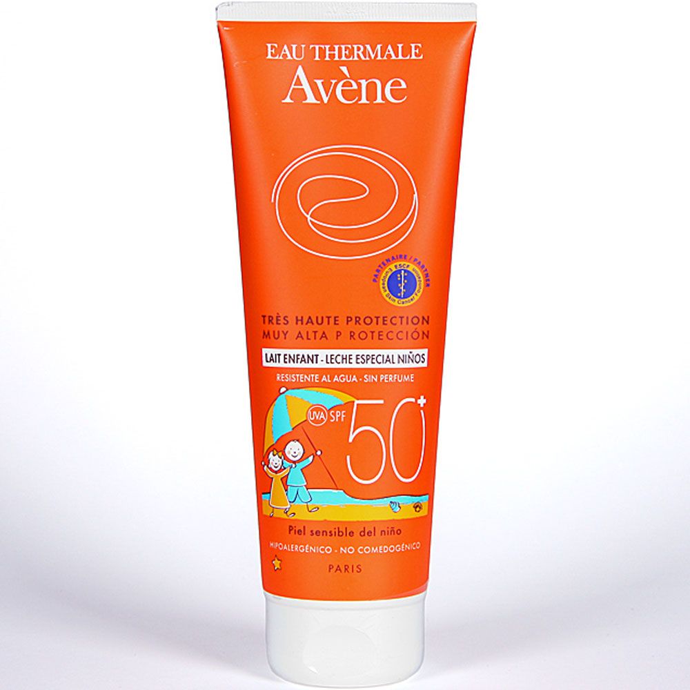 Avene solar spf50+ leche especial niños x 100ml