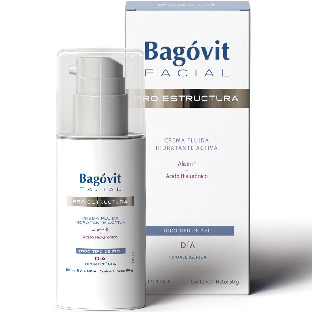 Bagóvit facial pro estructura crema fluida hidratante