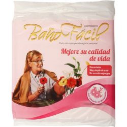 Baño fácil - paños jabonosos x 10 unidades