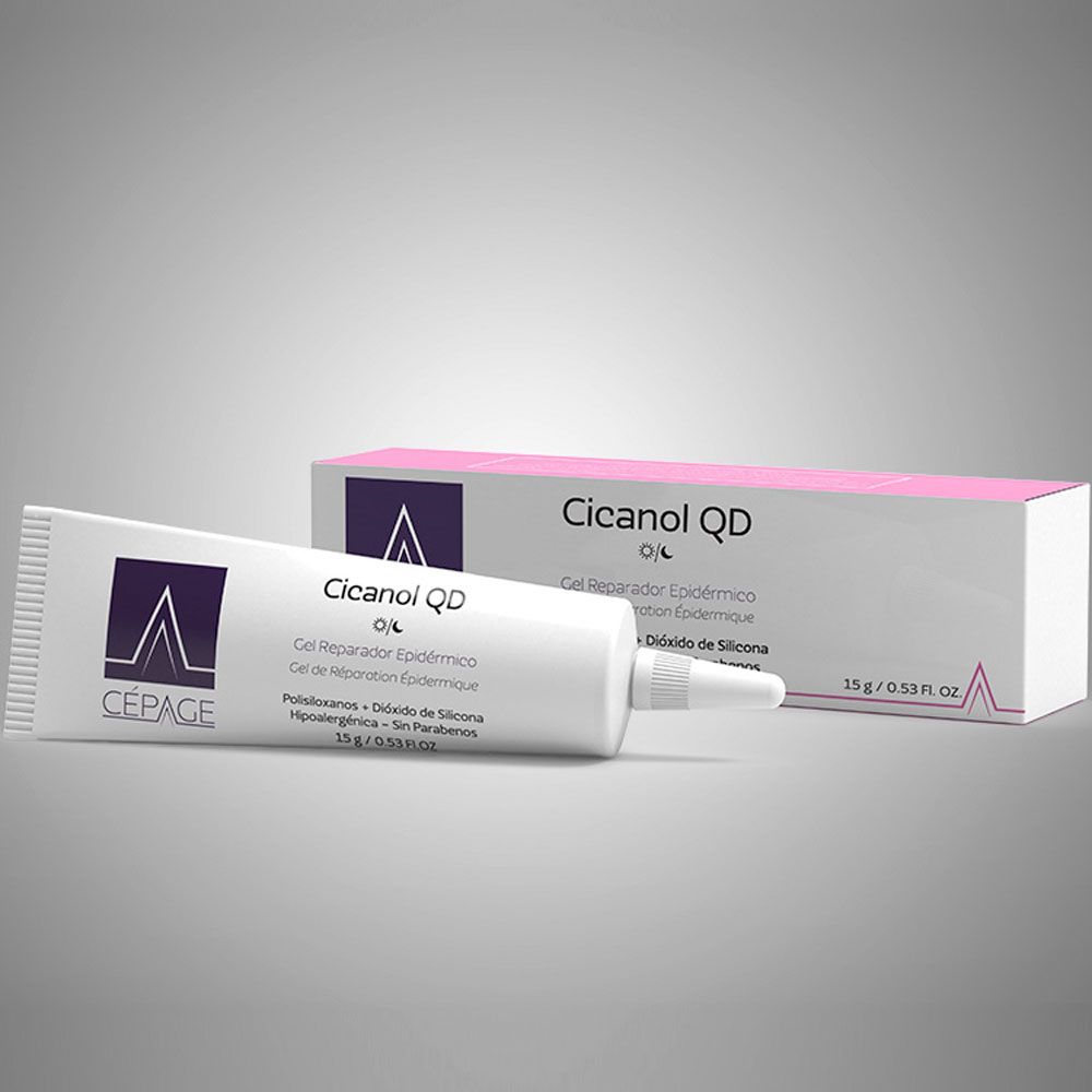 Cepage cicanol qd gel reparador epidérmico x 15 gramos