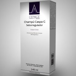 Cepage shampoo caspa g seborregulador x 145ml