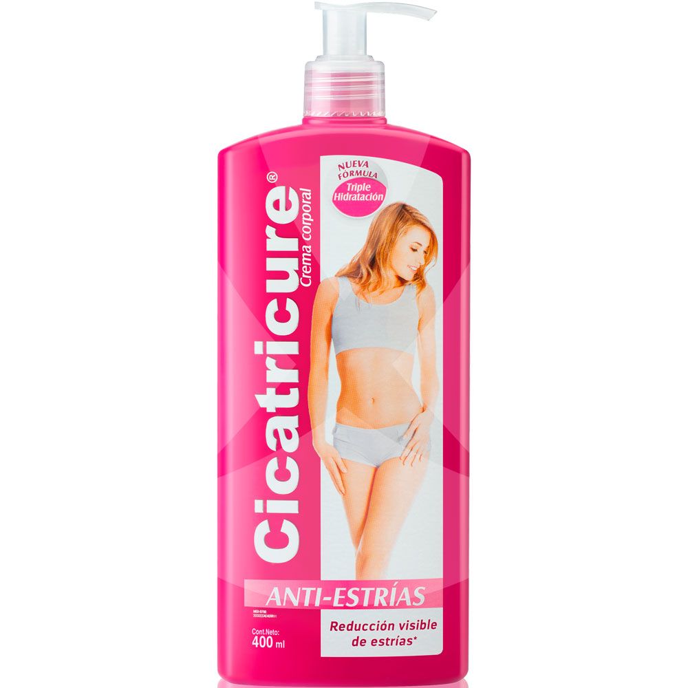 Cicatricure corporal antiestrías x 400ml