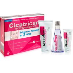 Cicatricure kit microdermoabrasión 3 piezas