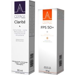 Clarité crema x 30ml + protector solar 50+ color