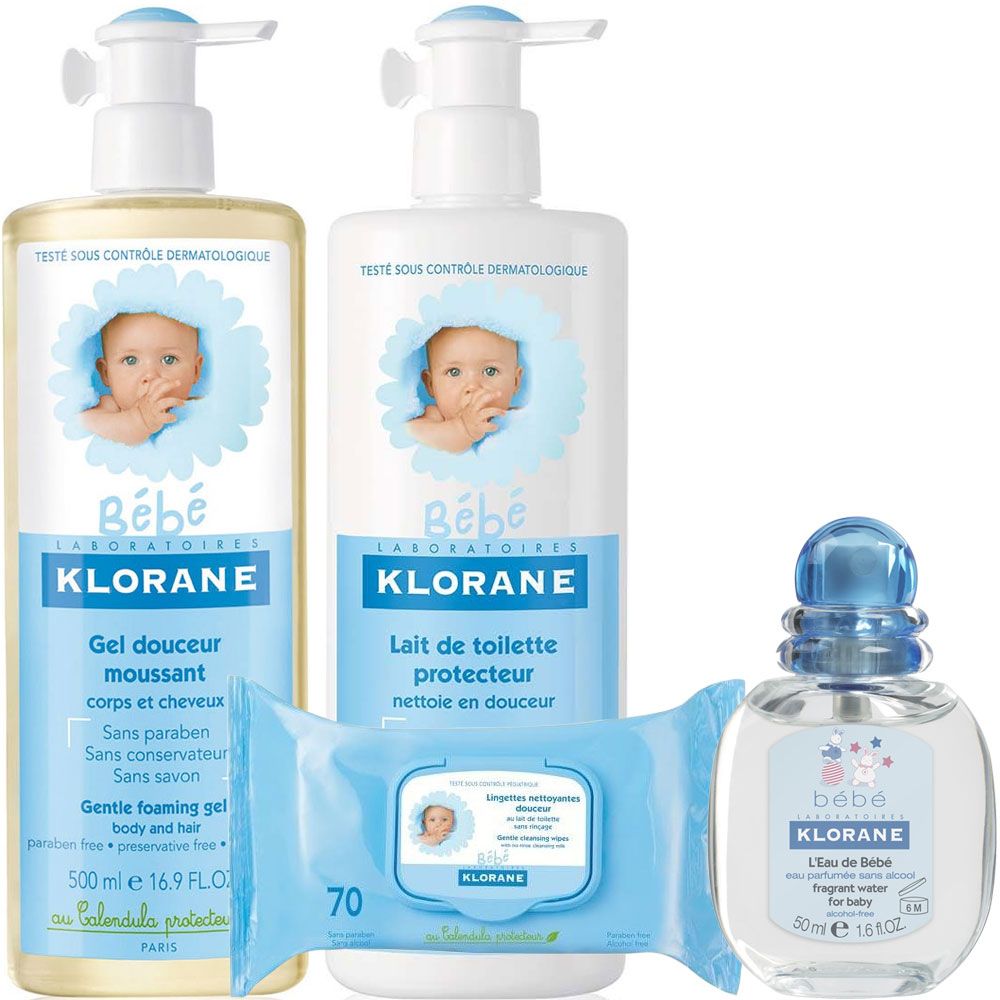 Combo 1 klorane bebé 4 productos