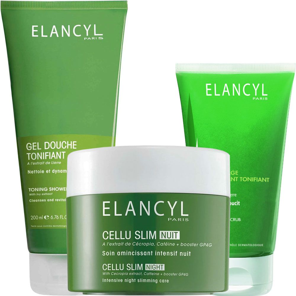 Combo 2 elancyl cellu slim + gommage + gel ducha