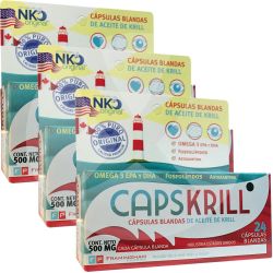 Combo 3 capskrill aceite de krill x 24 cápsulas