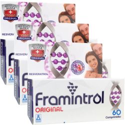 Combo 3 framintrol resveratrol x 60 comprimidos