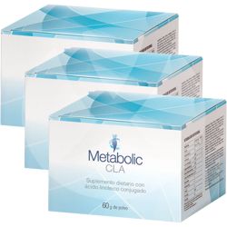 Combo 3 metabolic cla polvo x 60 gramos