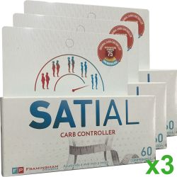 Combo 3 satial carb controller x 60 comprimidos