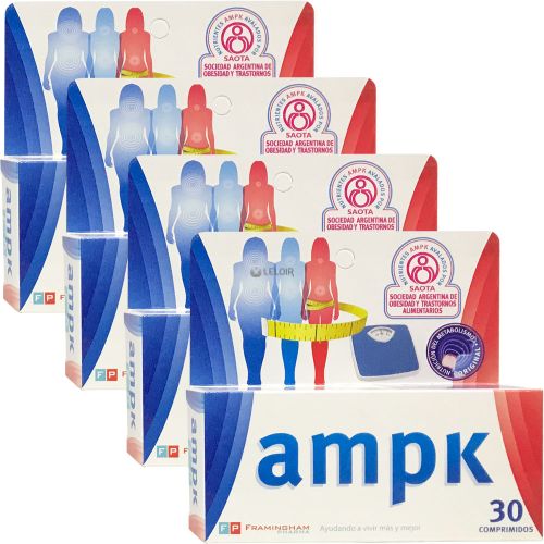 Pack 4 Ampk X 30 Comprimidos