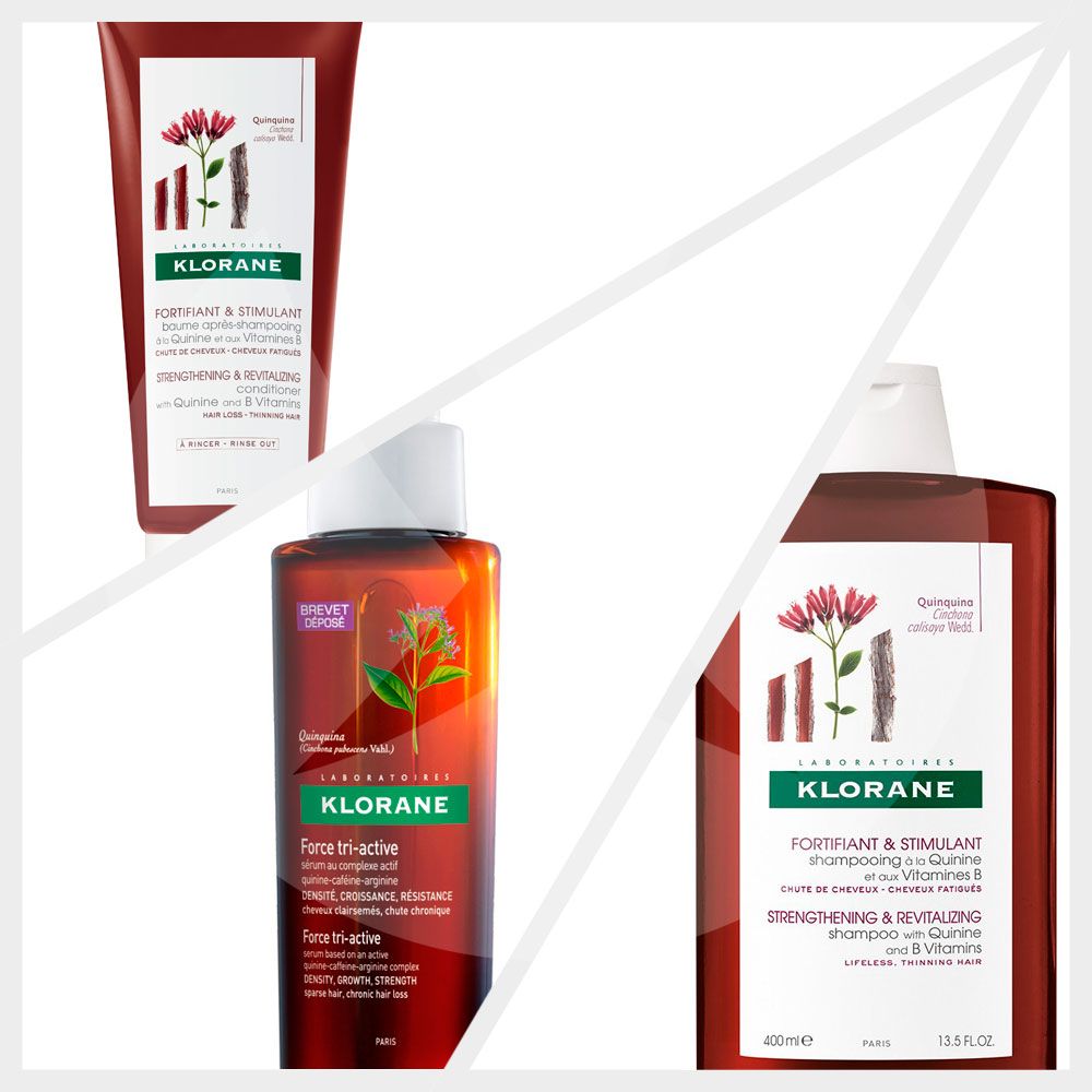 Combo klorane triactive + shampoo + bálsamo