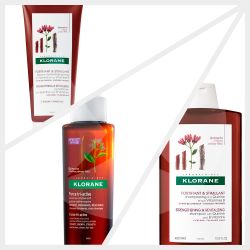 Combo klorane triactive + shampoo + bálsamo