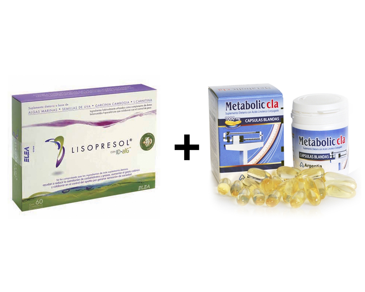 Combo Metabolic Cla + Lisopresol - Farmacia Leloir - Tu Combo Metabolic Cla + Lisopresol - Farmacia Leloir - Tu