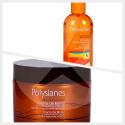 Combo polysianes spf6 aceite seco crema monoi