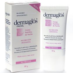 Dermaglós facial crema nutritiva de noche