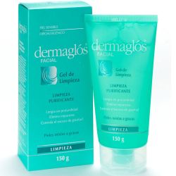 Dermaglós facial gel de limpieza purificante