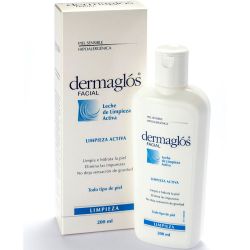 Dermaglós facial leche de limpieza activa x 200ml