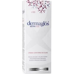 Dermaglós ultra age +50 crema contorno de ojos