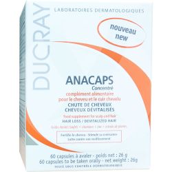 Ducray anacaps concentrado x 60 cápsulas