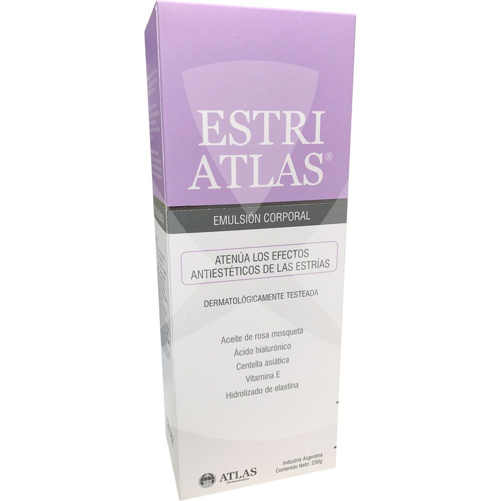 Estri atlas emulsión corporal anti estrías