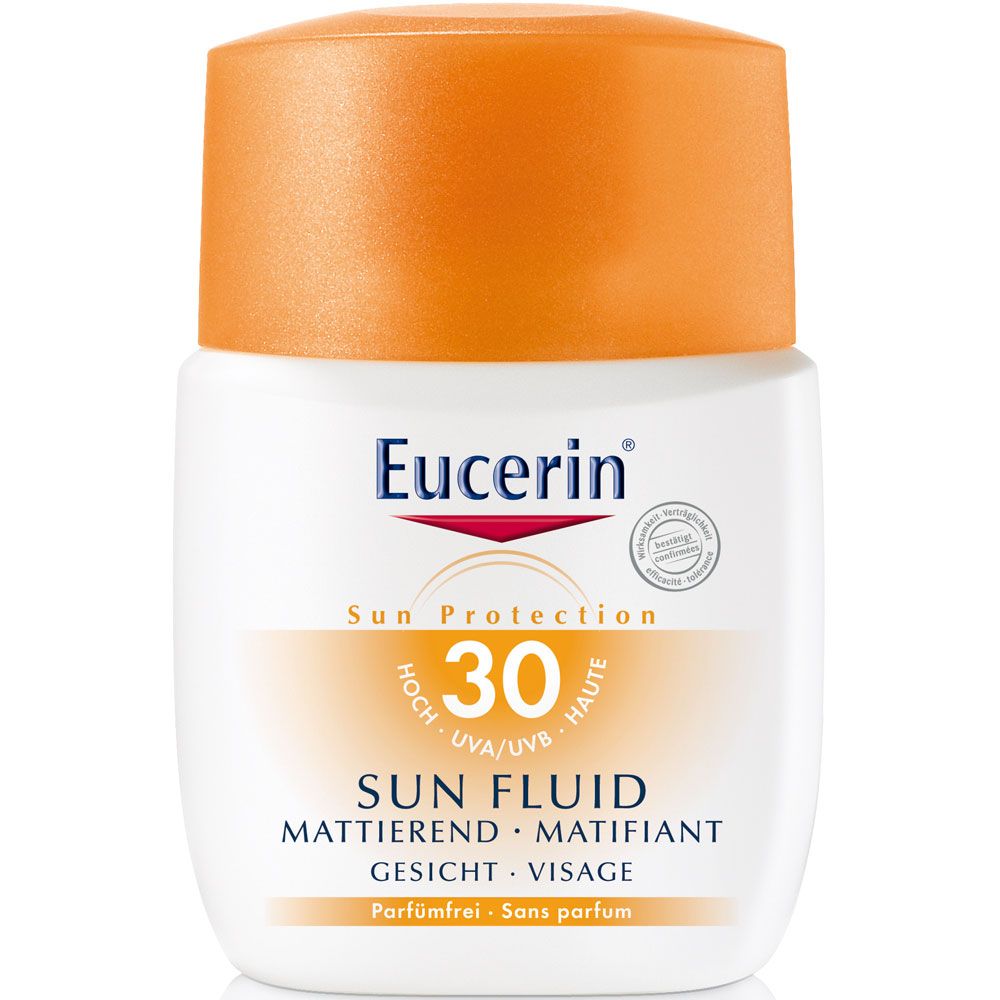 Eucerin sun fps30 fluido matificante facial x 50ml