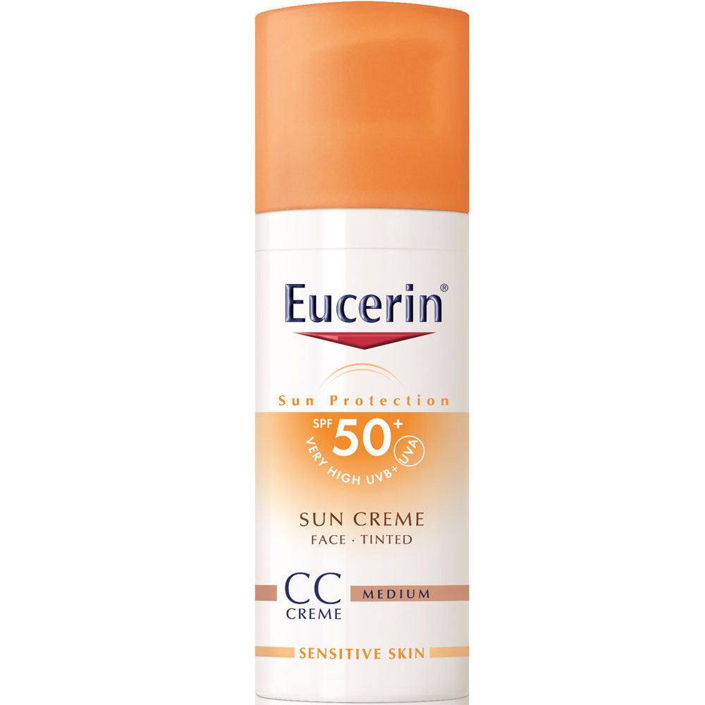 Eucerin sun fps50+ crema con color cc x 50ml