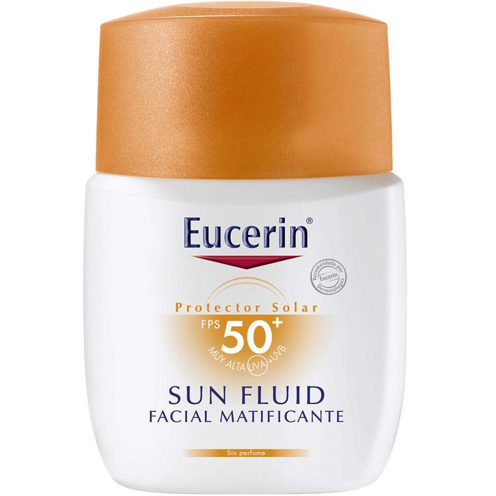 Eucerin sun fps50+ fluido matificante facial
