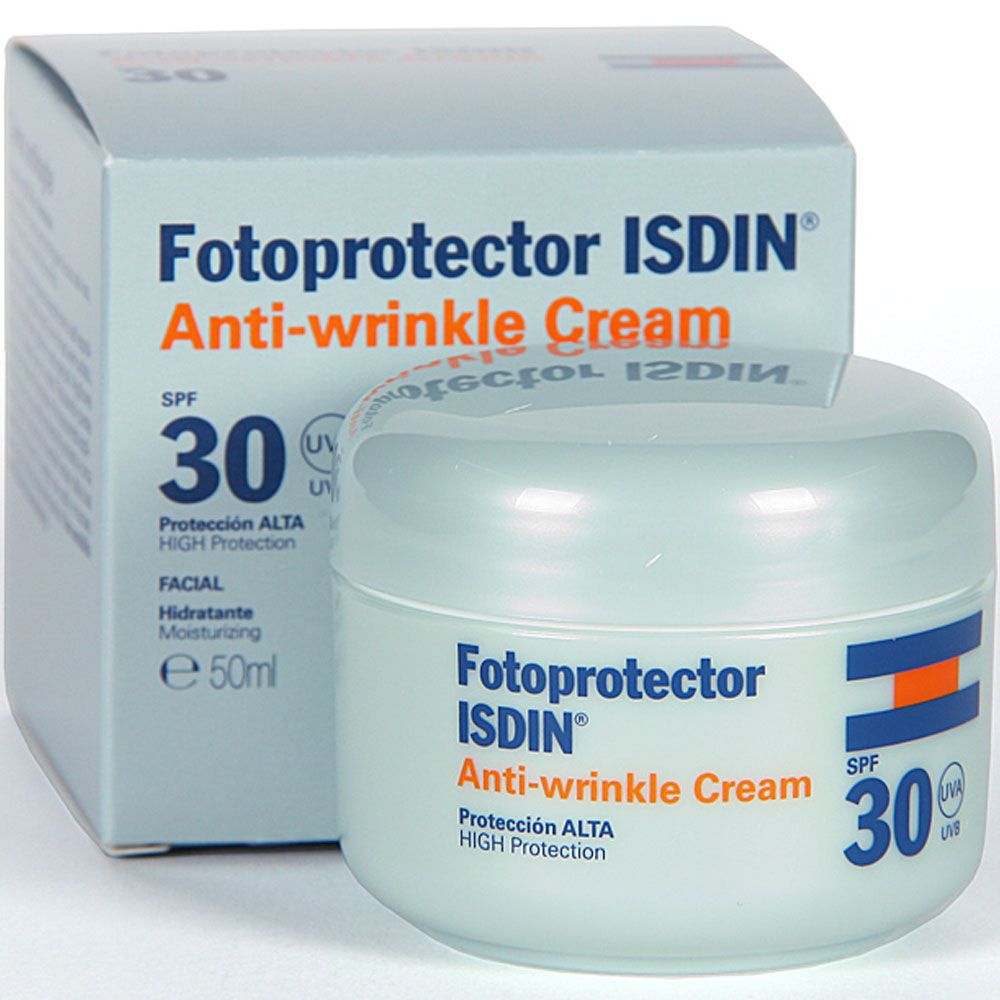 Fotoprotector isdin spf30 antiarrugas crema x 50ml