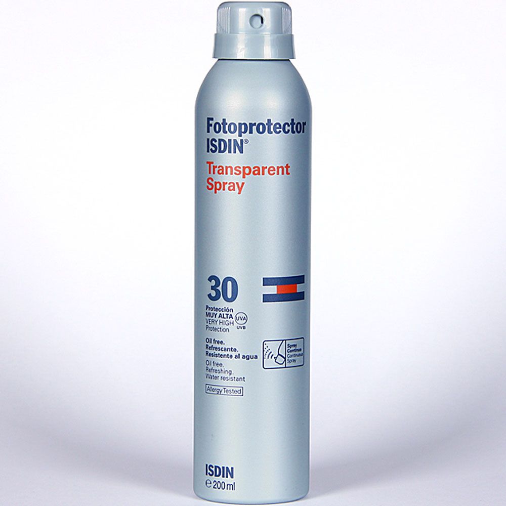 Fotoprotector isdin spf30 spray transparente