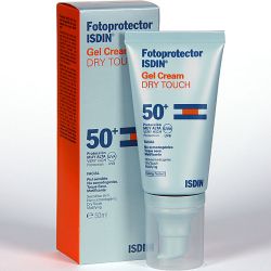 Fotoprotector isdin spf50+ gel crema dry touch