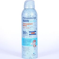 Fotoprotector isdin spf50+ pediatrics spray wet skin