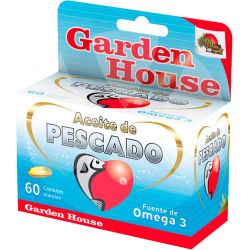 Garden house aceite de pescado x 60 cápsulas