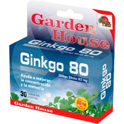 Garden house ginkgo 80 x 30 comprimidos