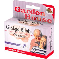Garden house ginkgo biloba + vitaminas x 40 caps