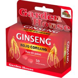Garden house ginseng rojo coreano x 50 comprimidos