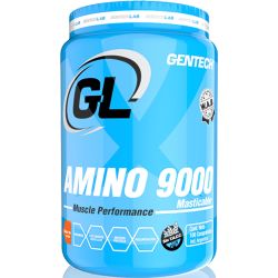 Gentech amino 9000 x 160 comprimidos