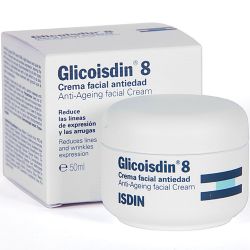 Glicoisdin 8 crema facial antiedad x 50ml